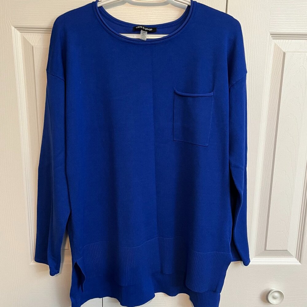 EUC Cable & Gauge Tunic Sweater